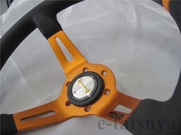 楽天市場】《正規品》MOMO ドリフティング ステアリング オレンジ