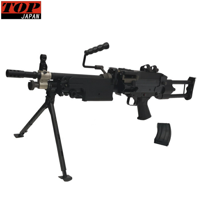 楽天市場】生産終了品 TOP JAPAN 電動ガン M249 MINIMI パラトルーパー