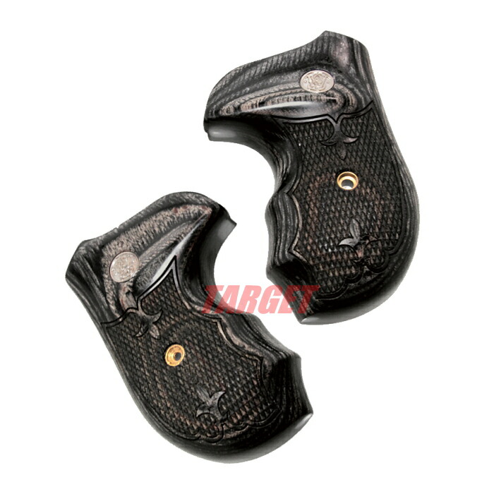 楽天市場】アルタモント S&W Jフレーム用 木製グリップ チェッカー