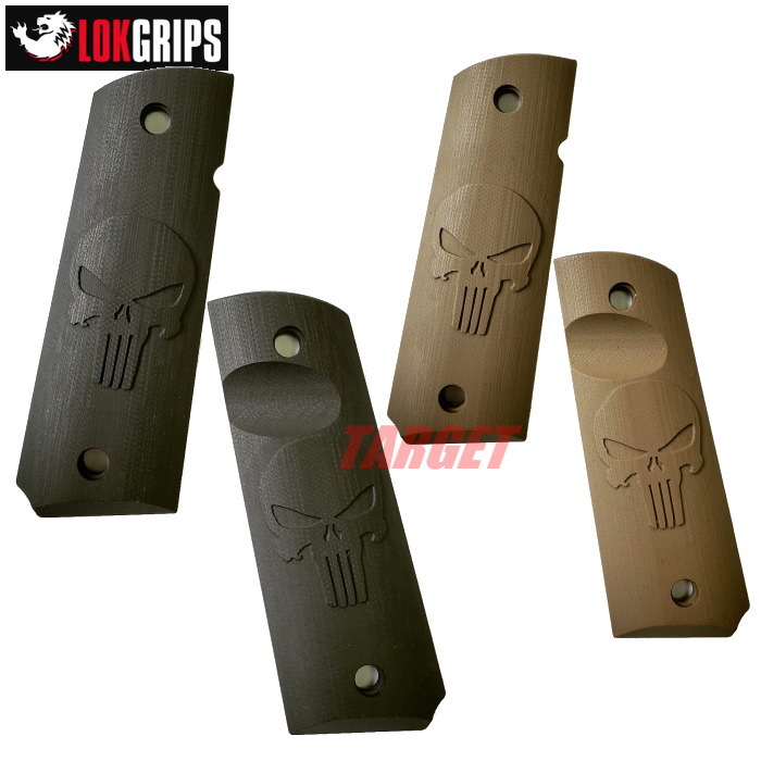 楽天市場】LOKGRIPS 1911フルサイズ用 G10製グリップ パニッシャー