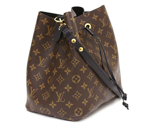 楽天市場】ルイ・ヴィトンモノグラム：ノワールネオノエ 巾着型