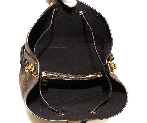 楽天市場】ルイ・ヴィトンモノグラム：ノワールネオノエ 巾着型