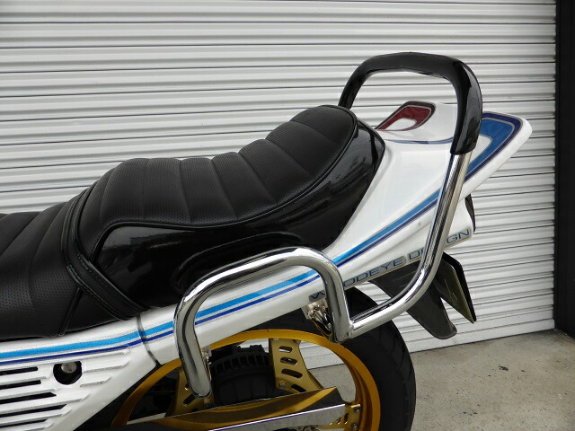 楽天市場】CBX400F 極太ファッションタンデムバー ブラック CBX400F2