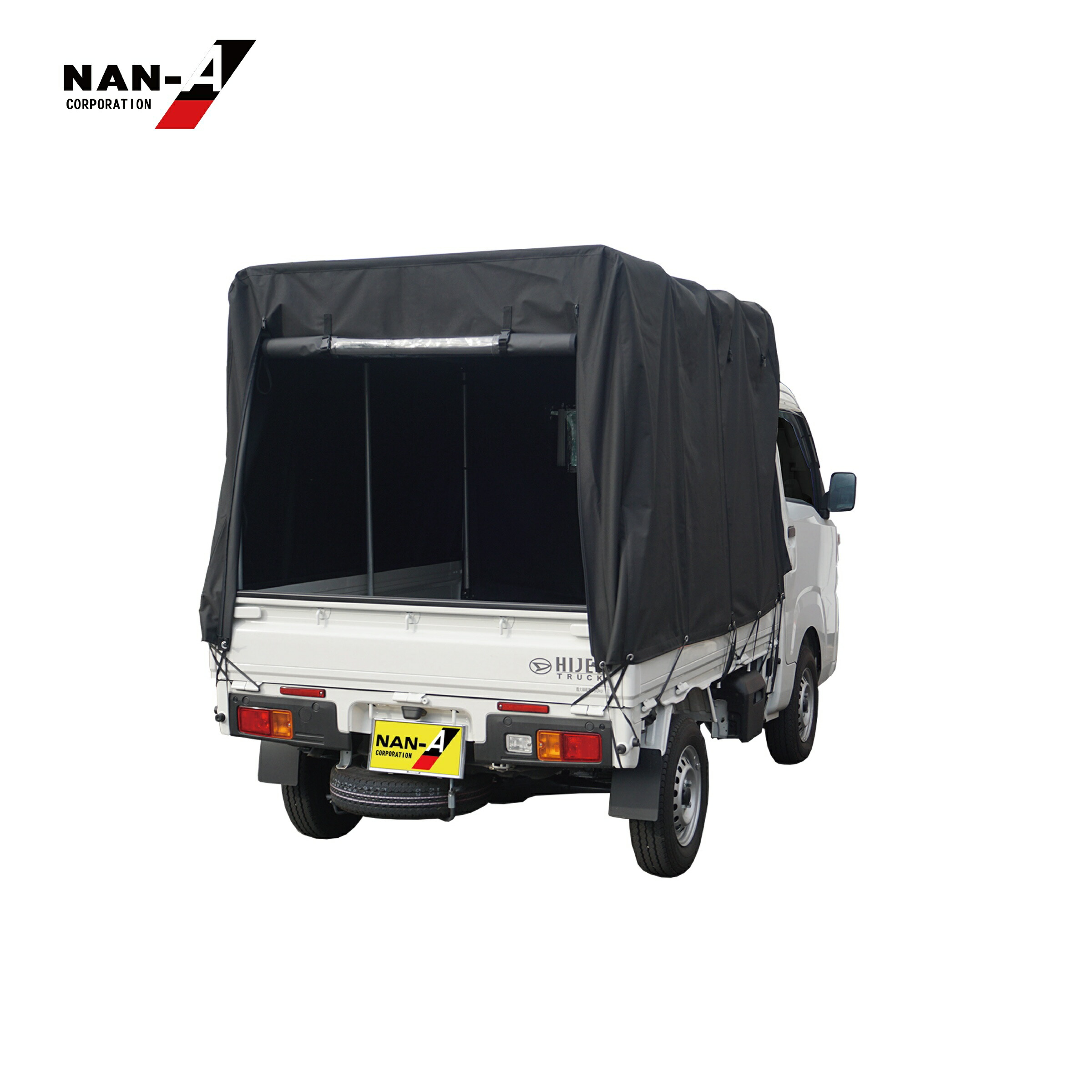 楽天市場】南栄工業 ナンエイ 軽トラック幌セット KH-6 SVU（シルバー