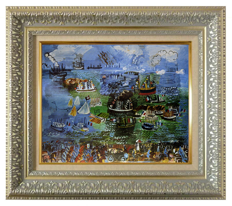 楽天市場】絵画 世界の名画 複製画 額縁付 (MJ108N-G) ラウル