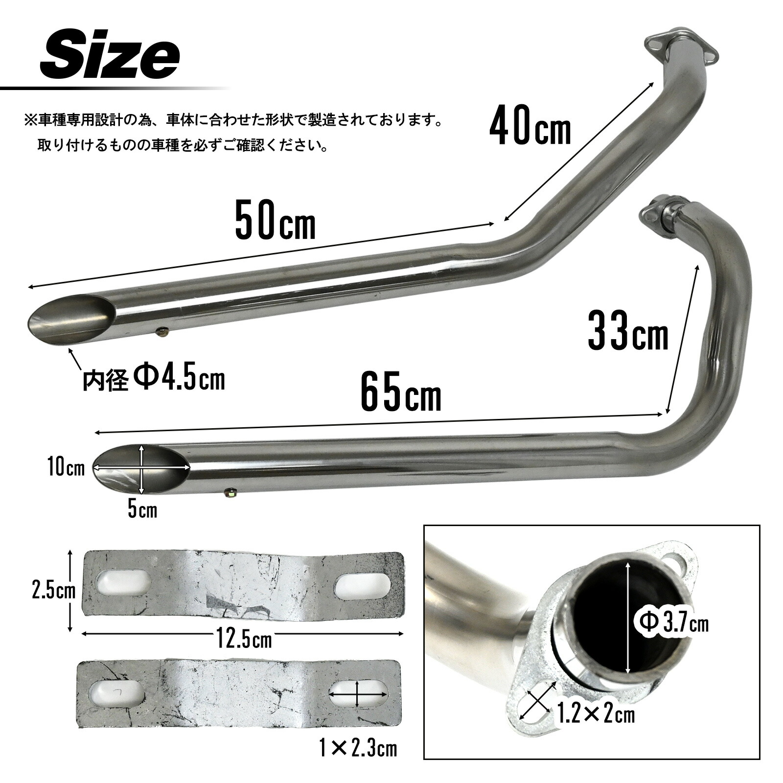 楽天市場】シャドウ 400 NC34 スラッシュカットマフラー スラッシュ