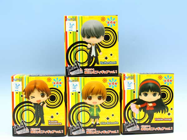 楽天市場】ペルソナ4 みにっこフィギュアvol.1 P4 Persona4 タイトー