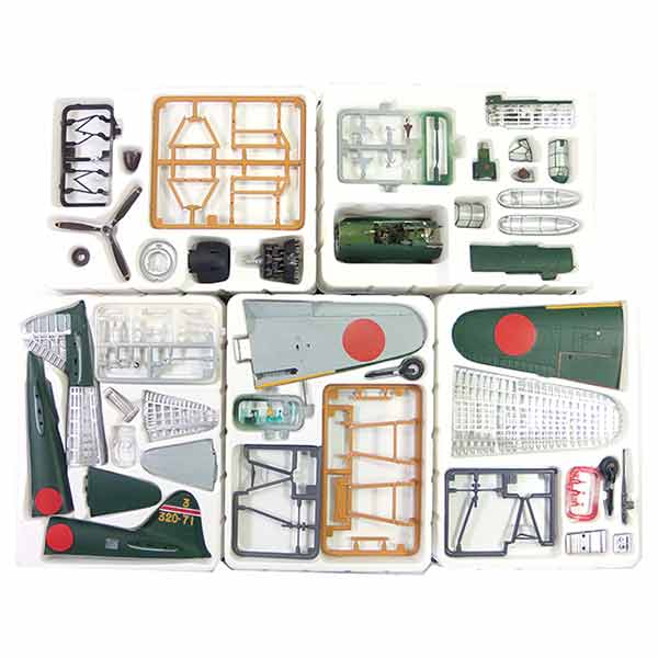 楽天市場】【甲型】 タカラ 1/48 連斬模型 零式艦上戦闘機 零戦 五二甲