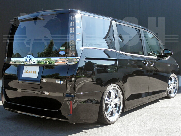 楽天市場】RUSH 車高調 ヴォクシー VOXY ZRR80G ZRR80W ZWR80G 車高短