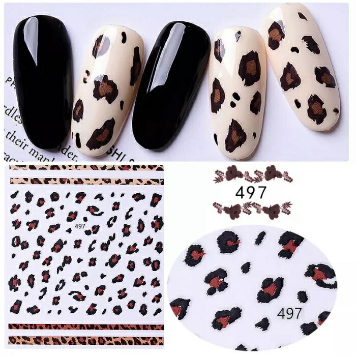 楽天市場】LALONA [ ラローナ ] 極薄ネイルシール- アニマル - ( 全6種