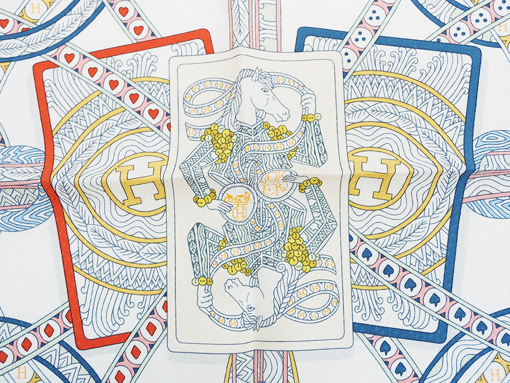 楽天市場】エルメス HERMES スカーフ カレ 70 カレ70 ピケ ハートの