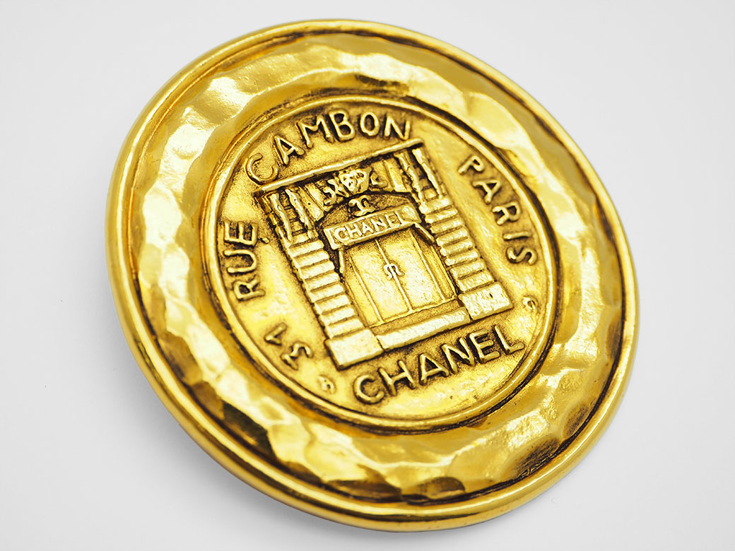 楽天市場】シャネル CHANEL ブローチ 中古 ヴィンテージ カンボン 31