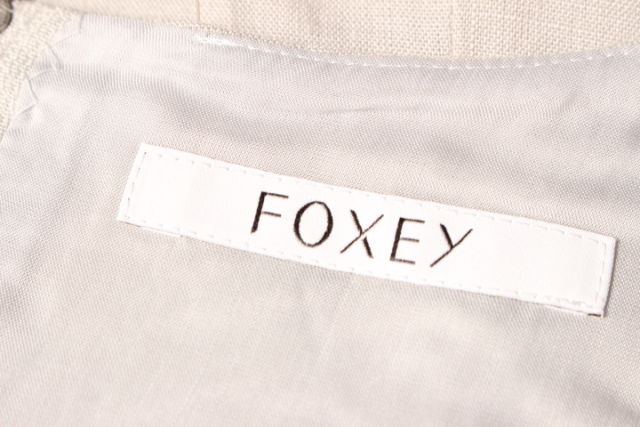 楽天市場】【中古】 フォクシー FOXEY ワンピース ひざ丈 ノースリーブ