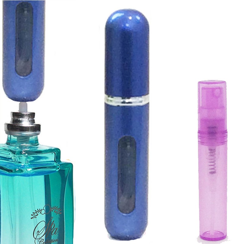 楽天市場】香水詰め替え容器 クイックアトマイザー【ブルー】5ML