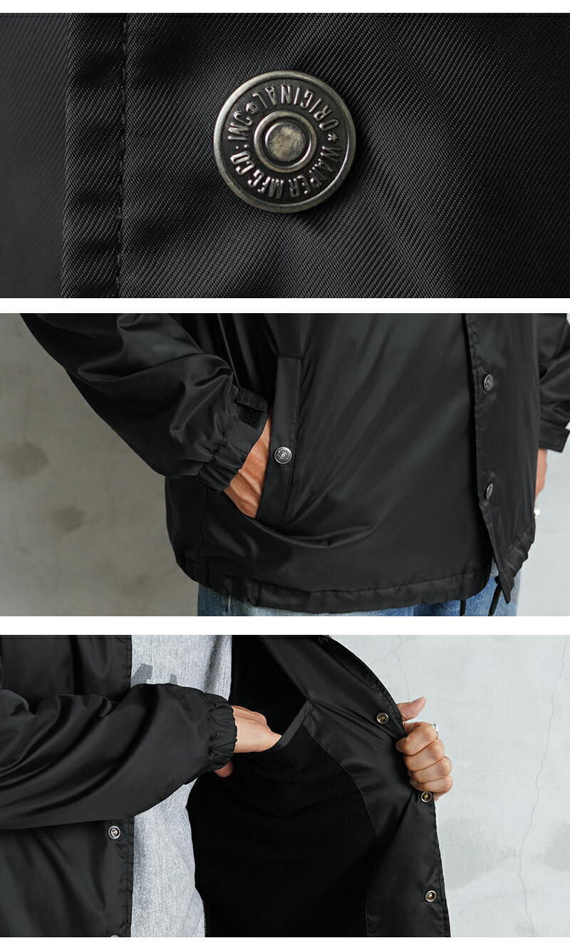 楽天市場】WAIPER.inc ミニマル コーチジャケット PERTEX UNLIMITED