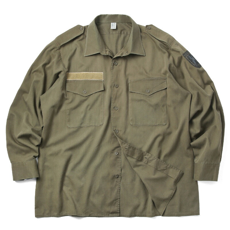 楽天市場】☆実物 USED オーストリア軍 フィールドシャツ【クーポン