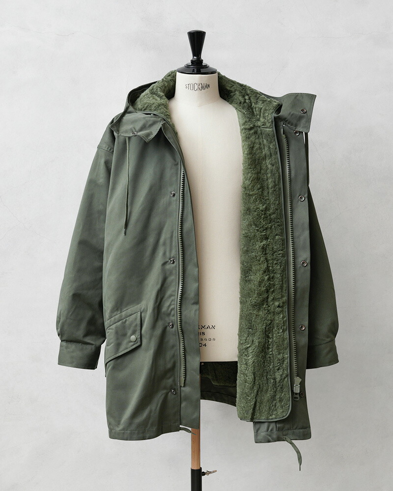 楽天市場】☆実物 新品 デッドストック フランス軍 F-1 HBT パーカー