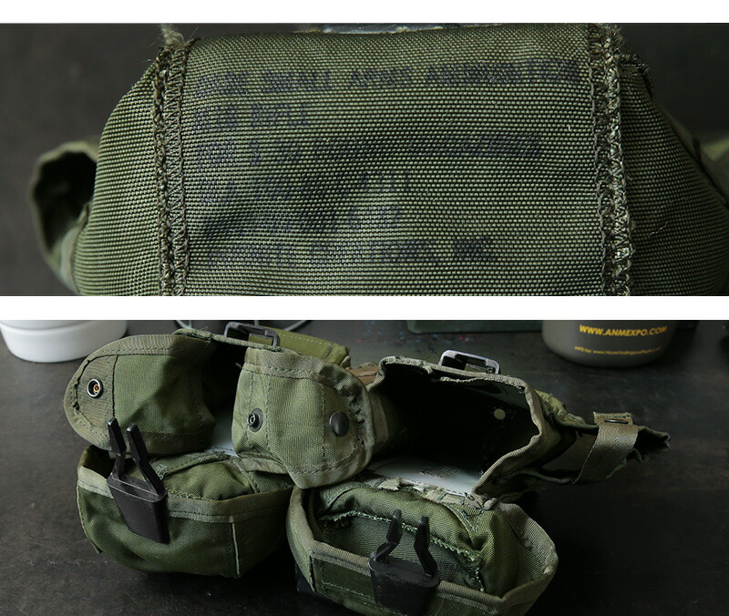 楽天市場】☆実物 USED 米軍 M-16 30連 マガジンポーチ OD【クーポン