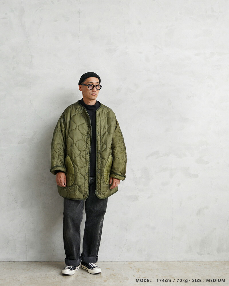 楽天市場】WAIPER.inc 実物 USED 米軍 リメイク M-65 モッズコート用