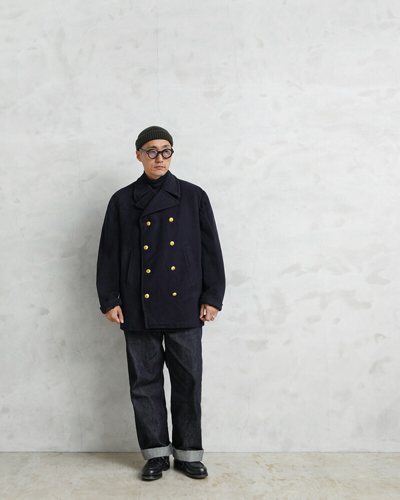 楽天市場】☆実物 USED スウェーデン軍 ダブルフェイス 8ボタン ウール