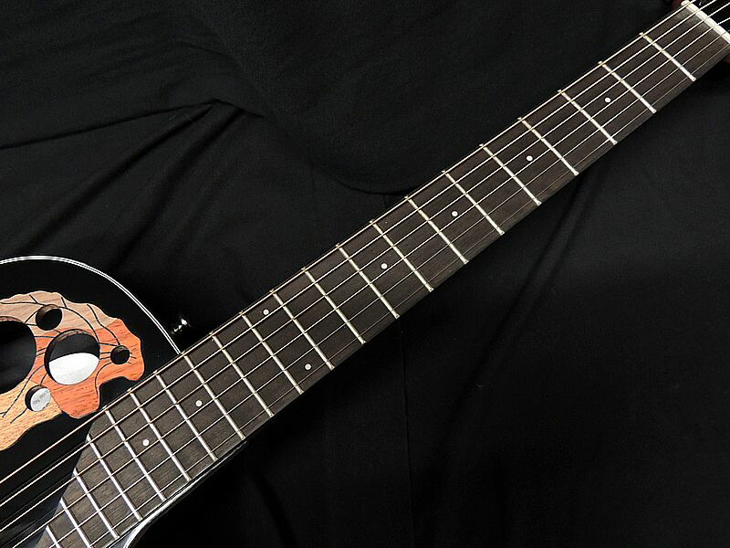 楽天市場】OVATION CE44-5-G BLK Celebrity Elite Mid Depth Black