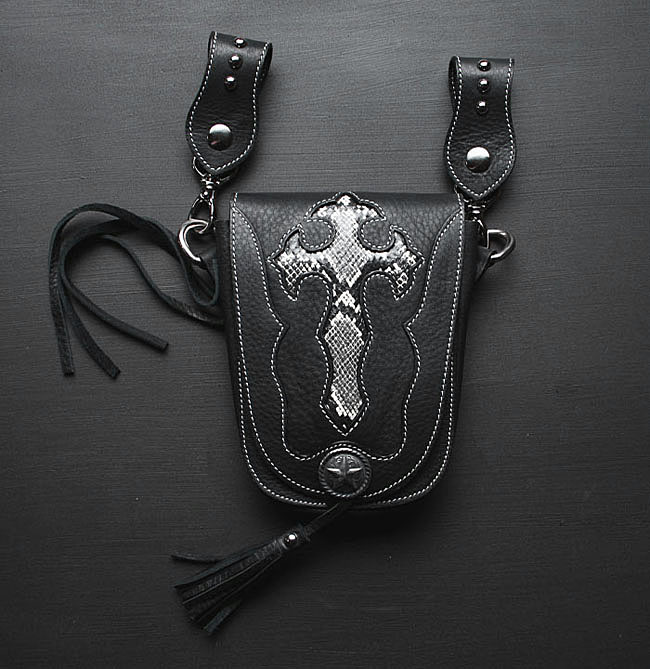 楽天市場】バイカー ファッション ベルトポーチ メディスンバッグ