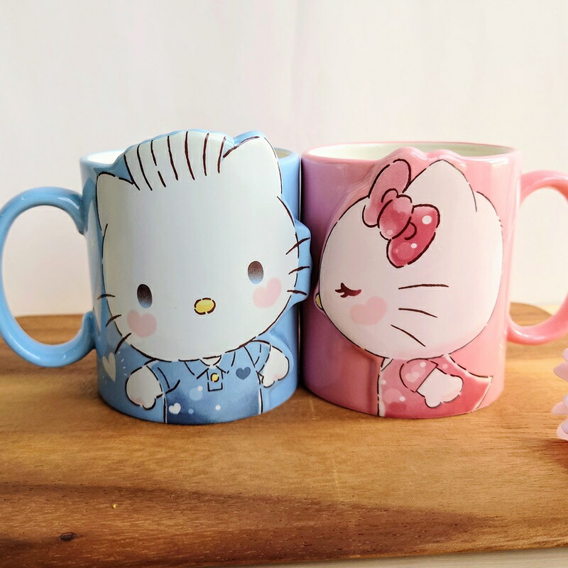 激レア】 ハートトレイ付きスタンド・キティ＆ダニエルウエディング