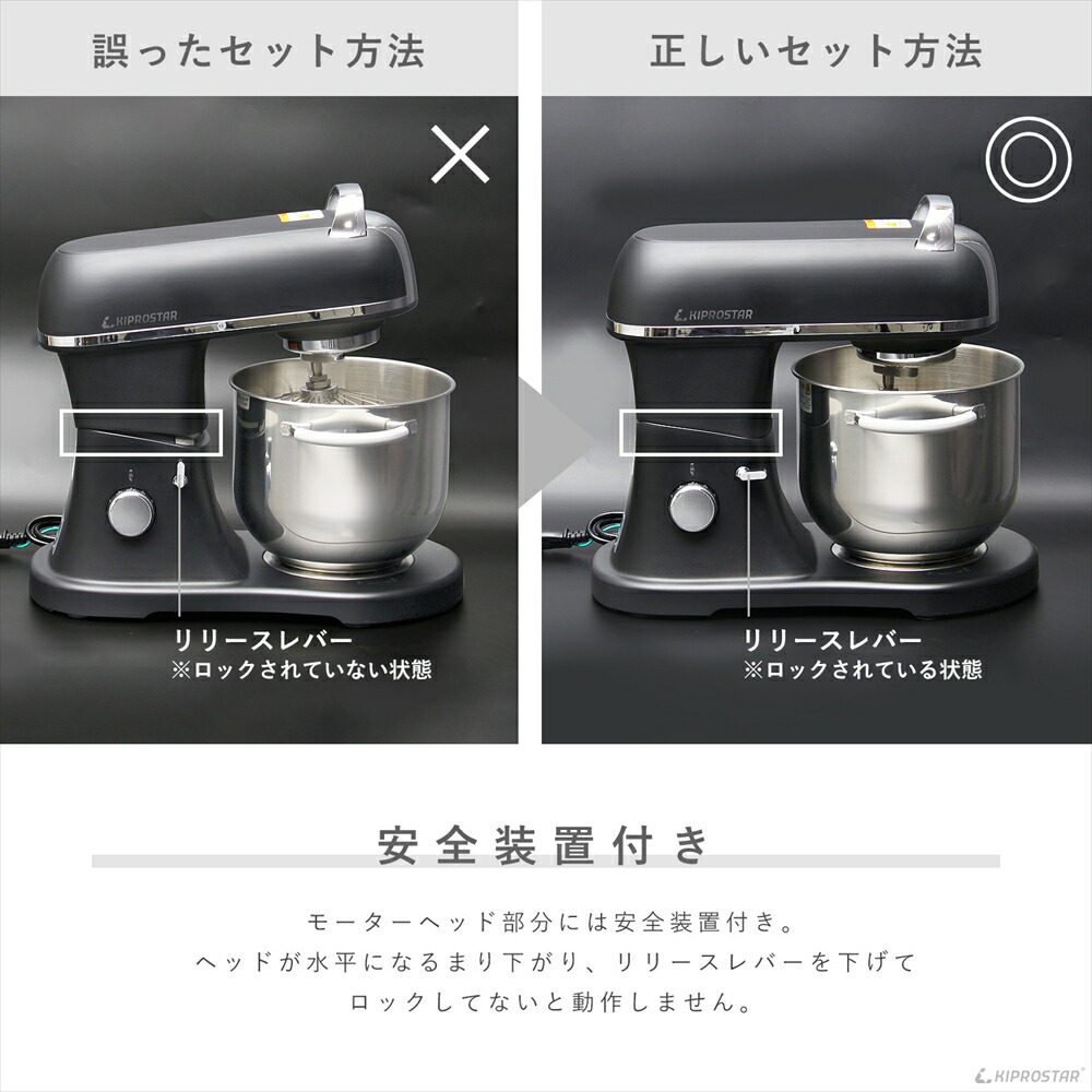 楽天市場】ミキサー 7L 業務用 PRO-DMX7とボウルのセット スタンド