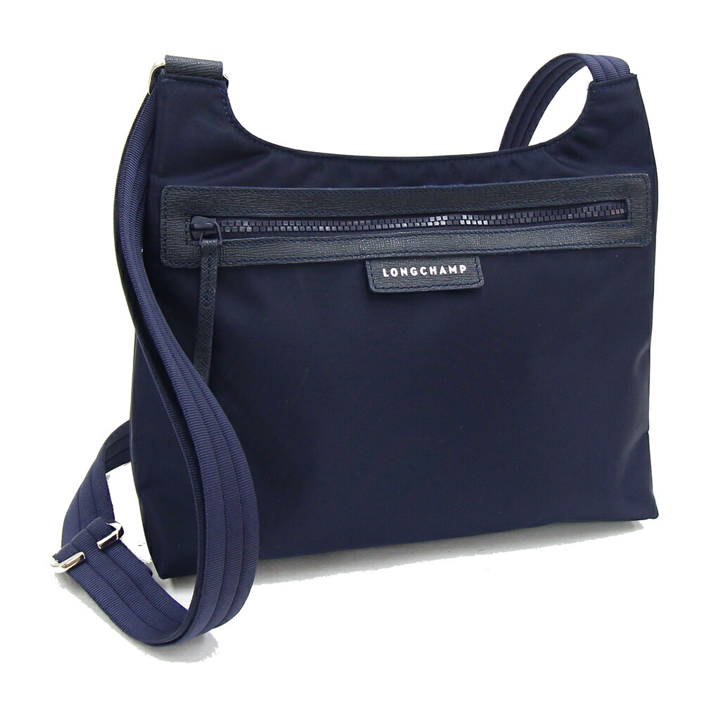 楽天市場】ロンシャン ショルダーバッグ ダークネイビー ナイロン