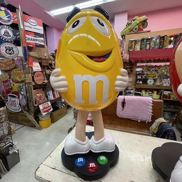 楽天市場】M&M's エムアンドエムズ イエロー 店舗ディスプレイ ビッグ
