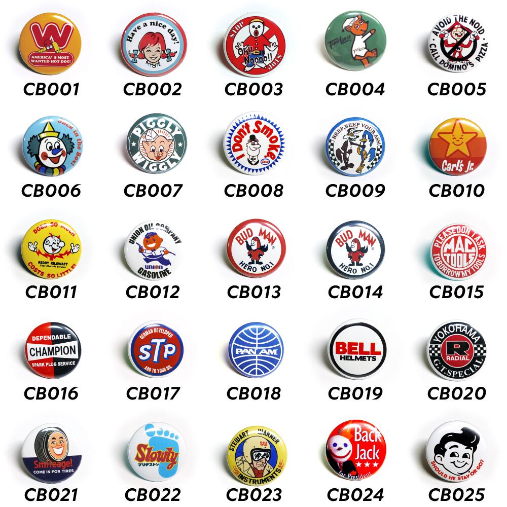 楽天市場】【メール便送料無料】えらべる缶バッチ5個セット / 缶バッジ