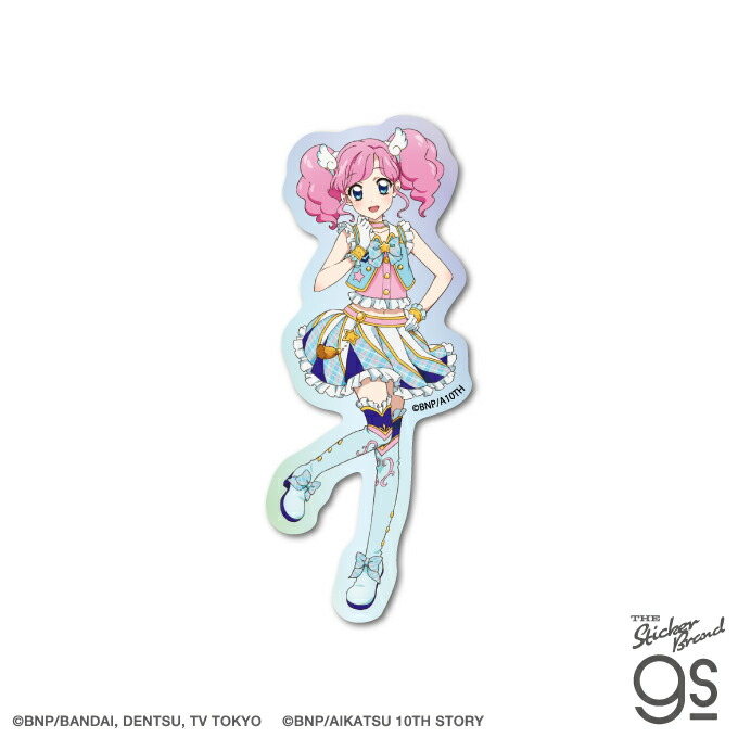 楽天市場】アイカツ！ ホログラムステッカー 天羽まどか アイドル