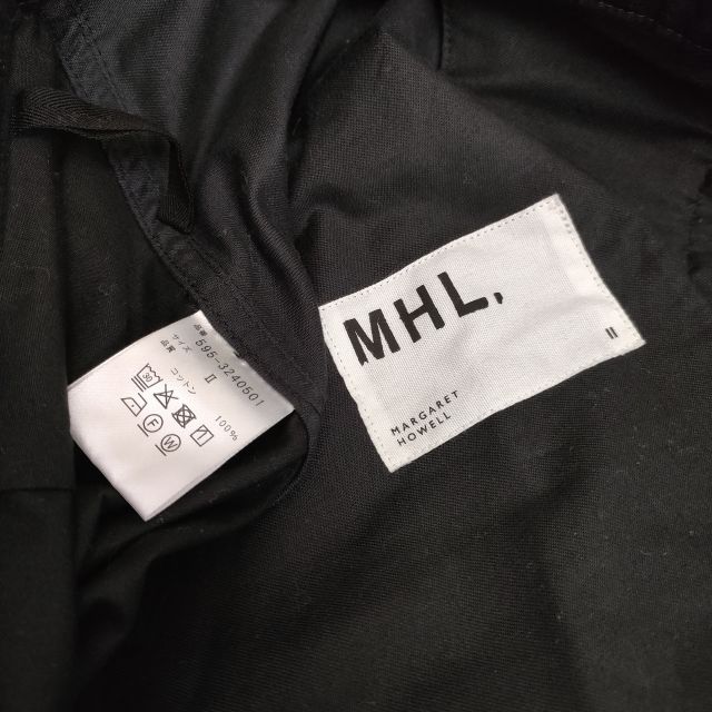 楽天市場】MHL. 595-3240501 SOFT DENSE COTTON サイズ2 ワイド パンツ