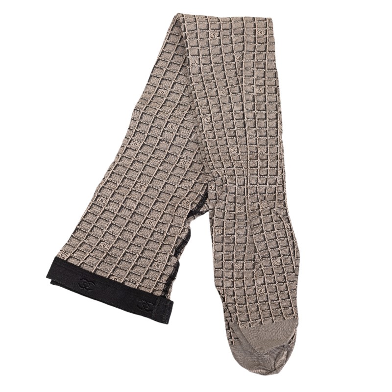 楽天市場】シャネル ブロックチェック ココマーク ストッキング タイツ