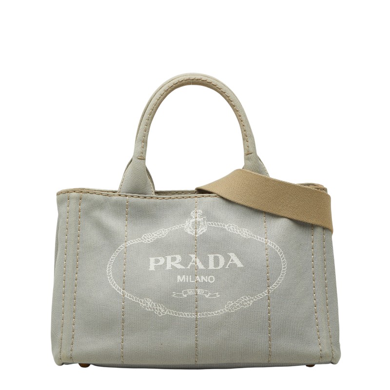 楽天市場】プラダ PRADA（カラーグレー）（トートバッグ｜レディース