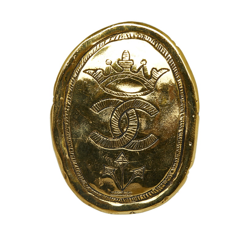 楽天市場】シャネル ヴィンテージ クラウン 王冠 ココマーク ブローチ