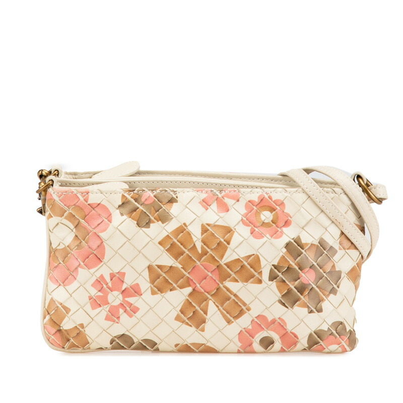 楽天市場】ボッテガヴェネタ イントレチャート フラワー 花 モチーフ