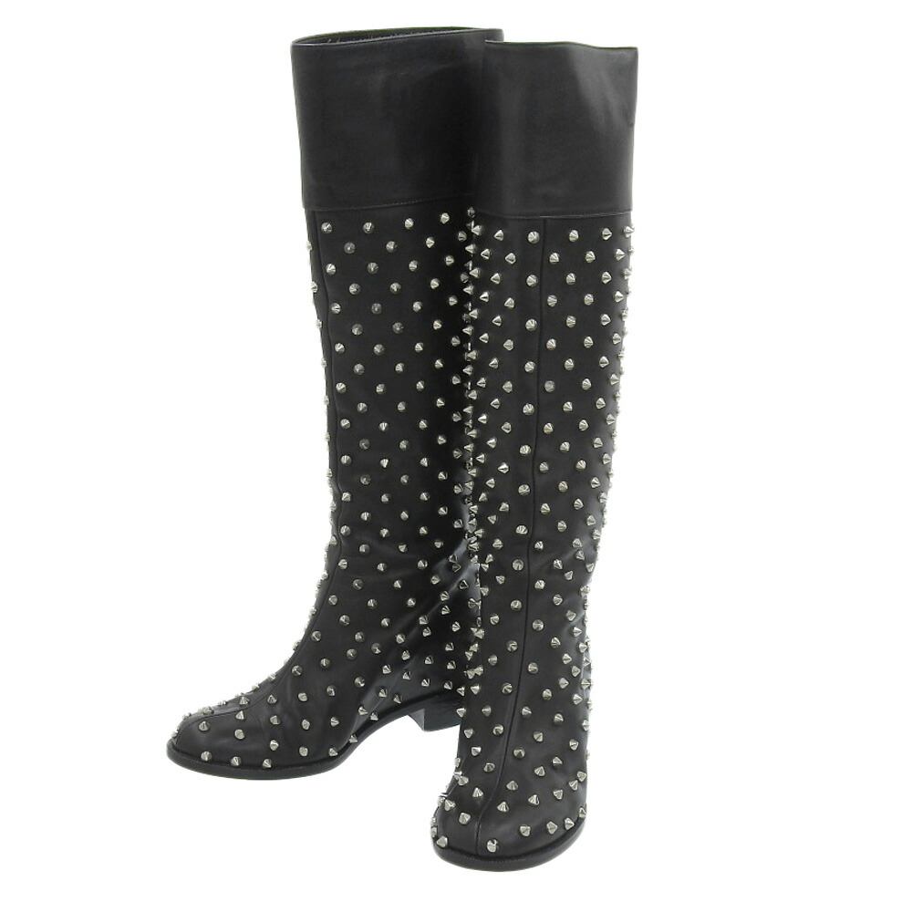 楽天市場】スタッズ（ブランドクリスチャンルブタン）（ブーツ