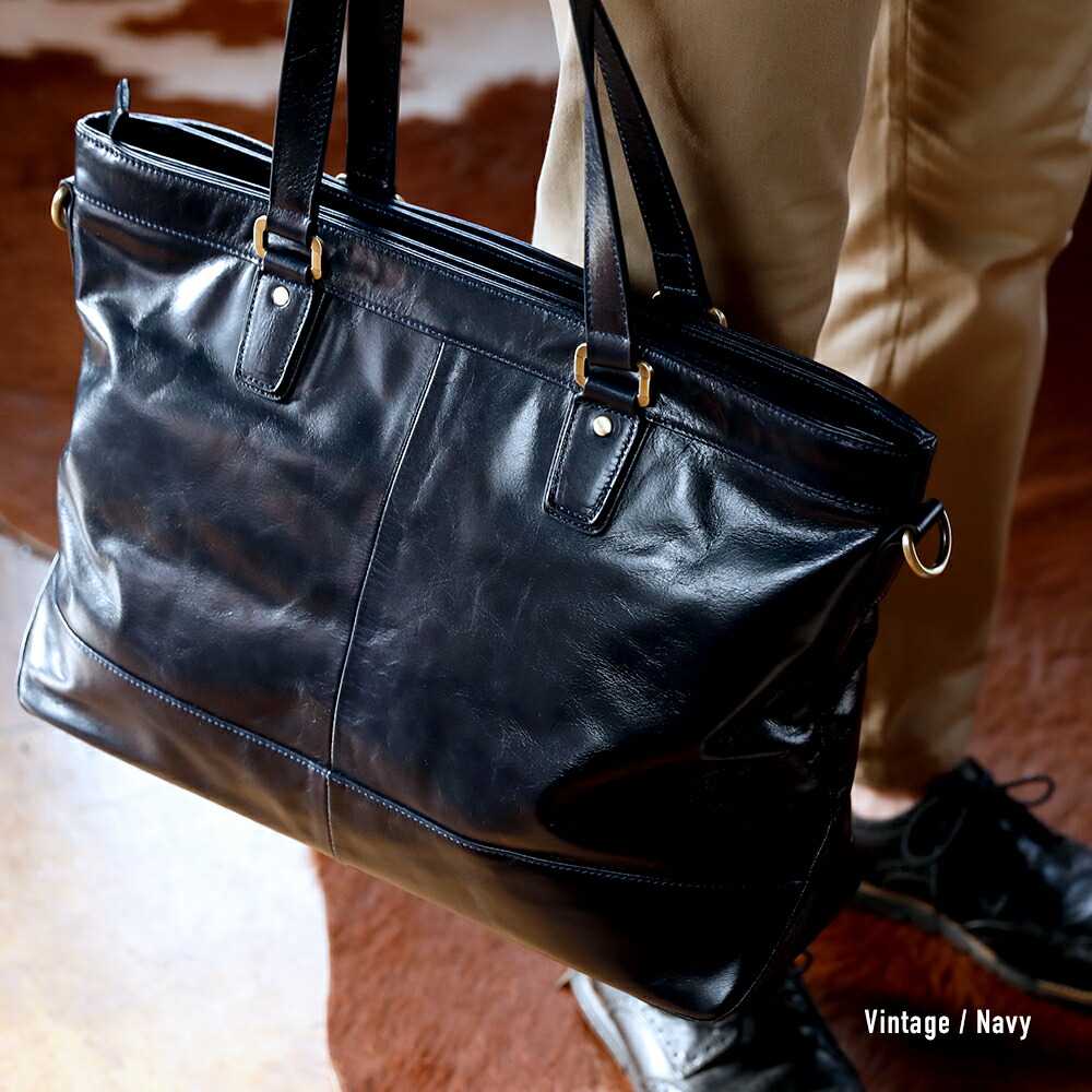 楽天市場】[ OUTLET ] トートバッグ メンズ ビジネスバッグ 本革