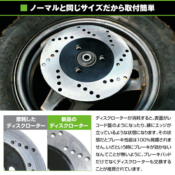 楽天市場】【送料無料】 ブレーキ ディスクプレート アドレスv100