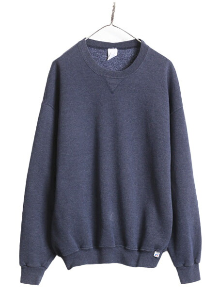 楽天市場】00s ラッセル 無地 前V スウェット メンズ レディース XL 00