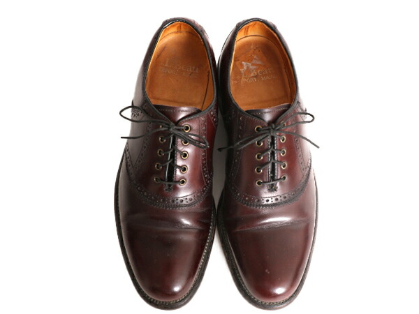 LL bean サドルシューズ 9 1/2D 約27.5cm｜