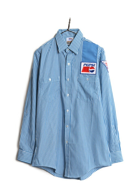 楽天市場】デッドストック 90s USA製 ペプシ コーラ ストライプ 長袖