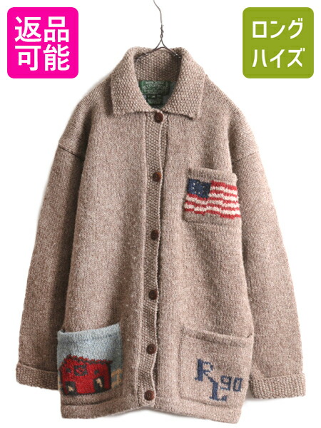 楽天市場】RL-90 手編み 90s ポロカントリー ラルフローレン ハンド