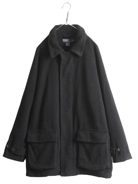 楽天市場】90s ポロ ラルフローレン ウール ハーフ コート メンズ M