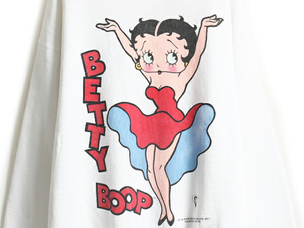 楽天市場】90s USA製 □ ベティ ブープ オフィシャル ビッグ 両面