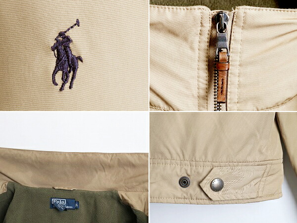 楽天市場】□ POLO ポロ ラルフローレン 収納フード 裏 フリース