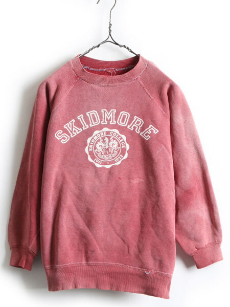 楽天市場】60's ビンテージ ☆ クルーネック 2段 カレッジ プリント