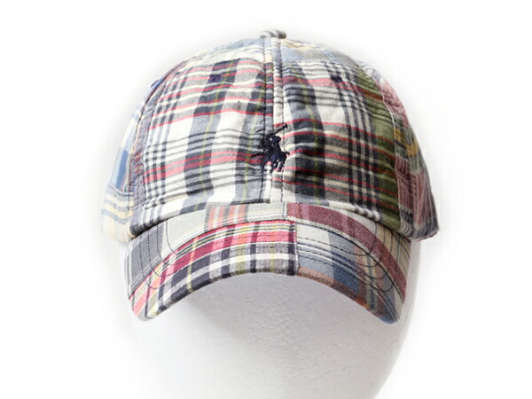 楽天市場】□ POLO Ralph Lauren Cap ポロ ラルフローレン マドラス