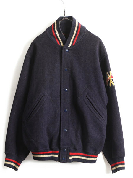 楽天市場】40s USA製 ビンテージ □ Wilson ウール スタジャン ( 40